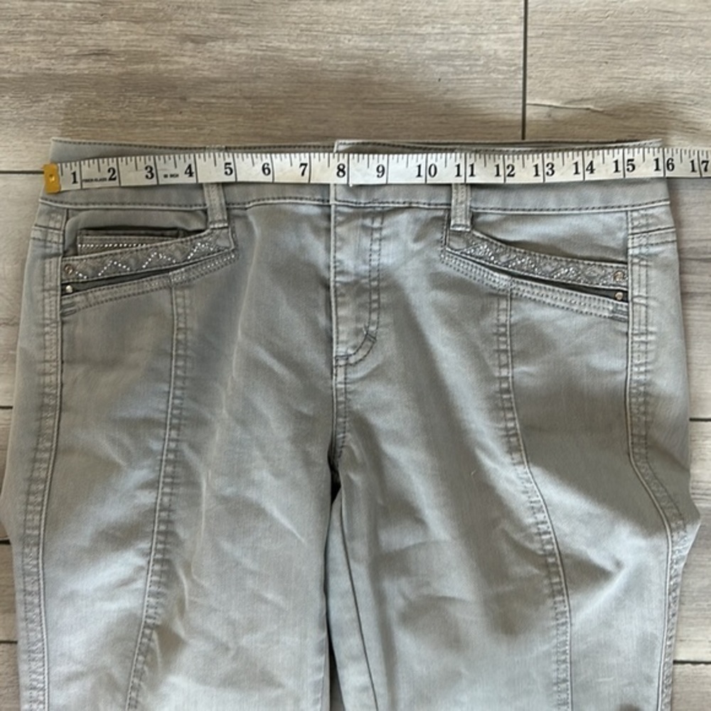 WHBM slim ankle jeans in gray size 4 - Picture 9 of 14